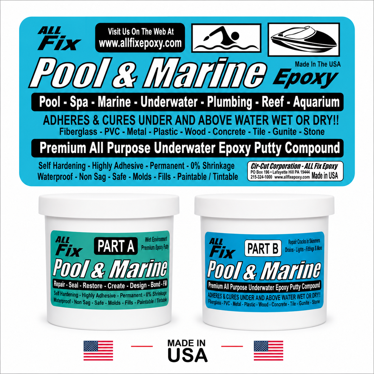 All Fix H2O Pool & Marine Epoxy